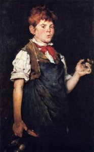 The Apprentice (or Boy Smoking)